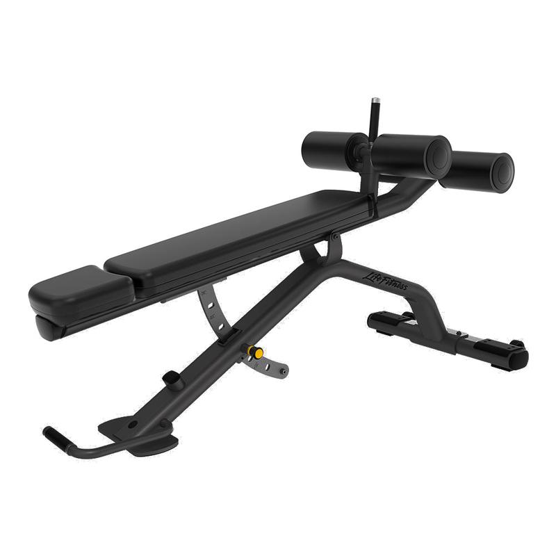 Life Fitness Adjustable Decline Bench