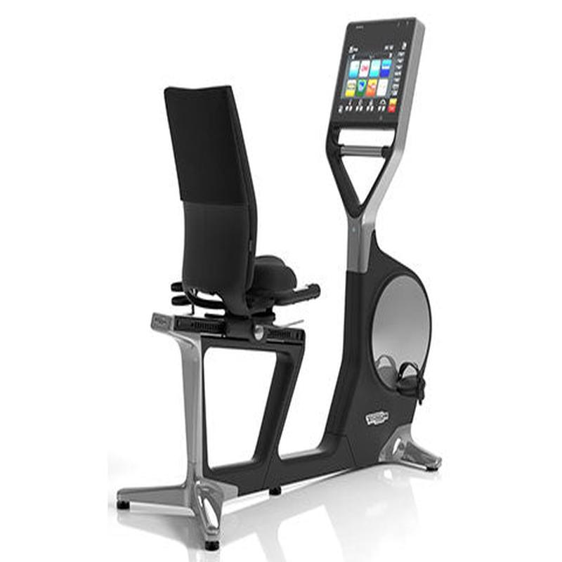 Used Technogym Recline Personal Recumbent Bike with Unity Display