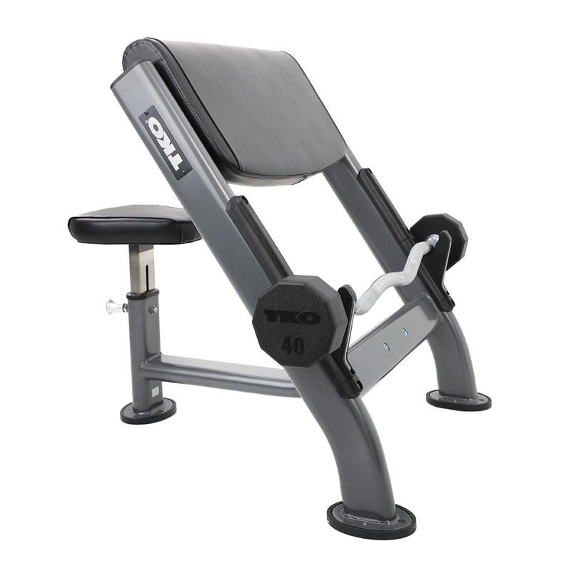 TKO Strength Preacher Curl Bench