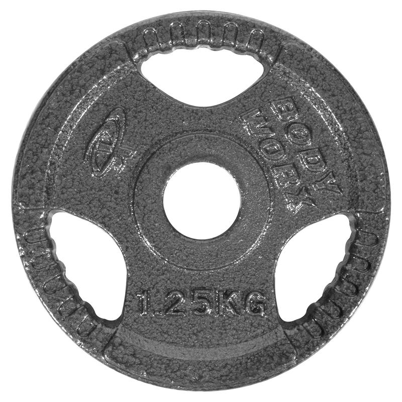 1.25kg Standard 3 Hole Ezy Grip Weight Plate
